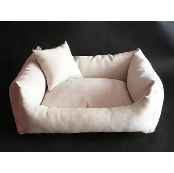 Pelíšek pro psa DELUXE Pelíšek pro psa - ecru / ecru / ecru