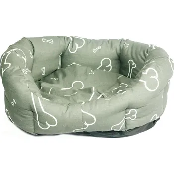 Samohýl Kost šedo/bílý pelech 8 hran, 45 cm