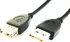 Datový kabel Kabel USB Gembird A-A 1,8m 2.0 HQ Black