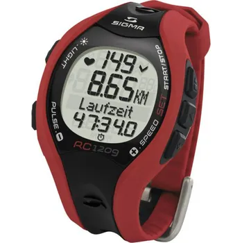 Sporttester SIGMA SPORT RC 1209 Červená/černá barva