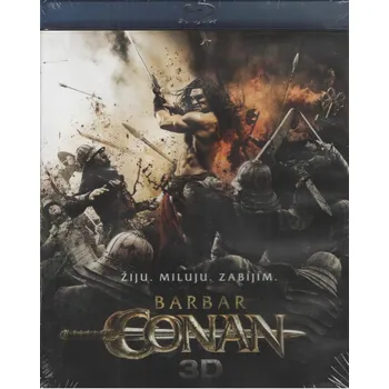 Blu-ray film Recenze Blu-ray Barbar Conan (2011) 3D
