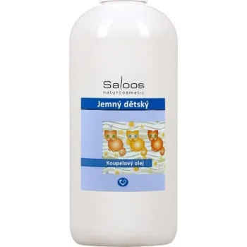 Dětský přípravek do koupele Jemný dětský koupelový olej Saloos 1000 ml SALOOS