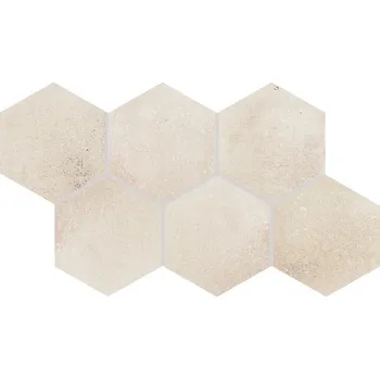 Obklad Via - dlaždice dekor šestihran 21x37 béžová DDVT8710
