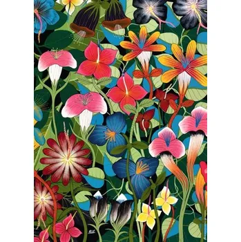 Puzzle Heye Tinga Tinga - Květiny (Flowers)