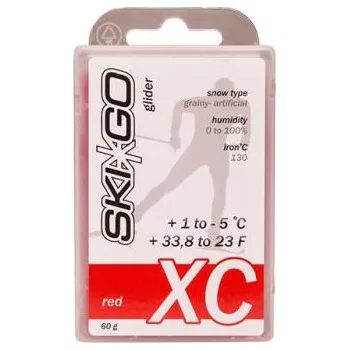 Lyžařský vosk SKIGO XC Glider red 60 g
