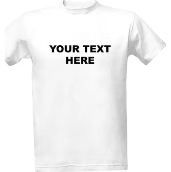 Pánské tričko Tričko s potiskem Your text here pánské