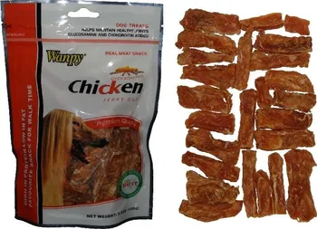 Pamlsek pro psa Wanpy Dog Chicken Jerky Cut 100 g 