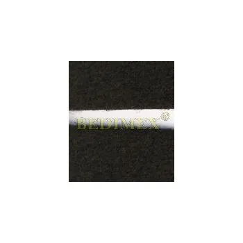 Zip suchý zip 10 mm-2str.-háček/fleece-černý celé balení