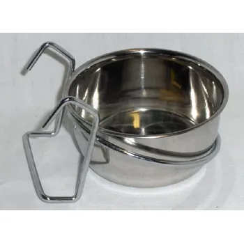 Nerez miska 800 ml, držák s háčky na uchycení