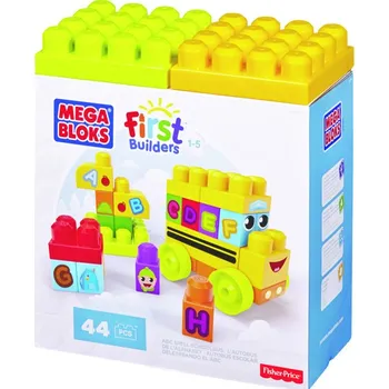 Stavebnice Mega Recenze Mega Bloks First Builders Autobus DBK84