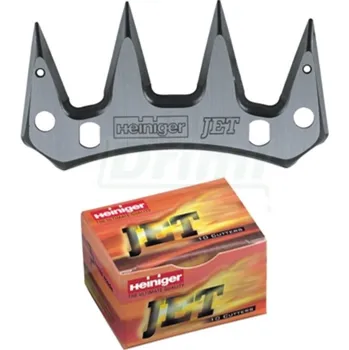 Chov hospodářského zvířete HEINIGER JET horní nůž, 4 zuby, s tenkými špicemi