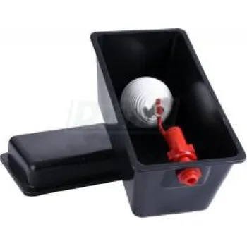 Chov hospodářského zvířete Nádoba 8l s tlakovým plovákem 1/2 pro rozvod samospádem