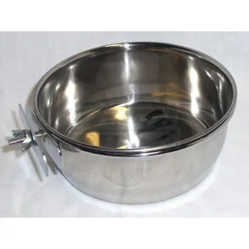 Nerez miska 800 ml, držák s maticí na přišroubování