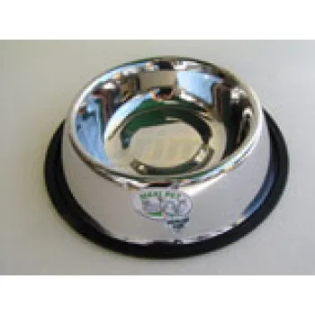 Chov hospodářského zvířete Nerez miska pro psy s gumovou hranou proti převrhnutí 500 ml TOP kvalita