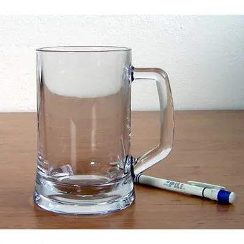 Sklenice Džbánek sklenice na pivo PUB 0,5 BEZ cejchu