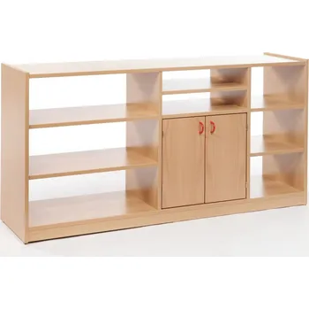 Komoda Skříňka kombinovaná s policemi, oboustranná