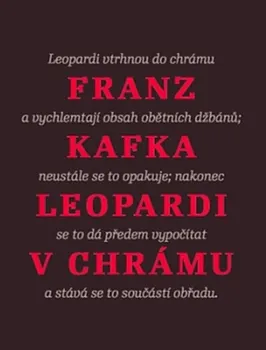 Kafka Franz: Leopardi v chrámu