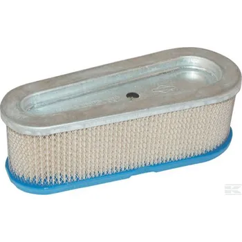 Oválný vzduchový filtr Briggs Stratton, 184x73x60 mm (KP-691667) (Oválný vzduchový filtr motoru B&S travní sekačky z řady 19, 28, dále 8,5 a 10,5 a 11,5 PS Vertikalní, modely 196700, 257700)