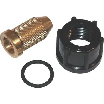 Postřikovač Mosazná nastavitelná tryska, Solo (KP-4900206) (Tryska postřikovače SOLO s nastavitelným tvarem postřiku, mosazná. Možnost nastavení od jemného rozprašování až po soustředěný paprsek, např. k cílenému ošetření na velkou vzdálenost.)