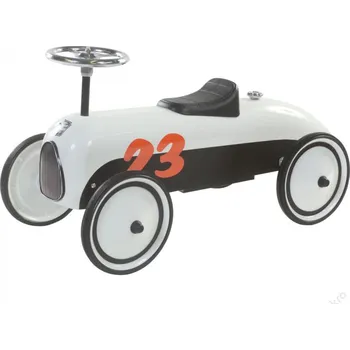 Odrážedlo Dětské retro odrážedlo černobílé