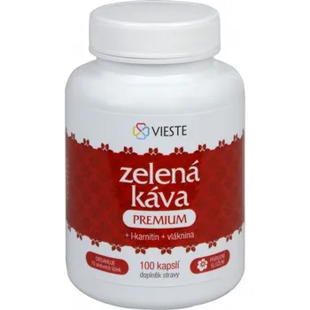 Vieste Zelená káva Premium 100 cps.