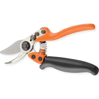 Nůžky na větve Dvoubřité malé zahradní nůžky s otočnou rukojetí, Original Löwe 12109 (Zahradní dvoubřité nůžky s ergonomickým provedením a s otočnou rukojetí pro snížení zatížení ruky a kloubu, malé vhodné pro přesný střih)