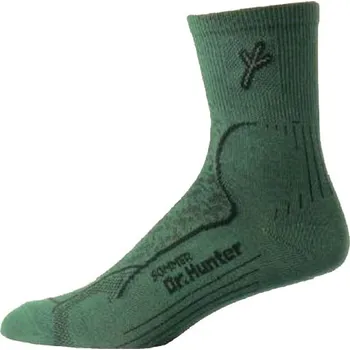 Pánské ponožky Funkční ponožky Dr. Hunter Sommer, 2 páry v balení (Lehké funkční ponožky, 2 páry v balení, každodenní použití od jara do podzimu, běžné pracovní zatížení v lehké obuvi, odlehčený úplet na nártu, od 15 °C do 30 °C)