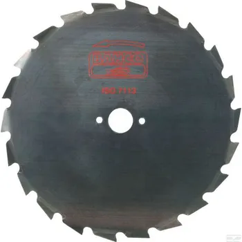 Pilový kotouč ke křovinořezu, BAHCO 22Z 200-25,4-1,5mm (KP-MAXI20025) (Pilový nůž na křovinořez, 22 zubů, vnější průměr 200 mm, průměr centrálního otvoru 25,4 mm, tloušťka 1,5 mm)