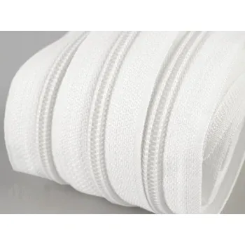 Zip Zip spirálový, nekonečný pás 5mm, bílý, metráž