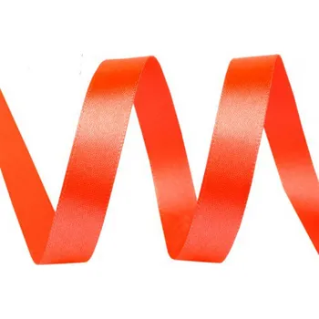 Stuha Atlasová stuha šíře 15mm, cihlová
