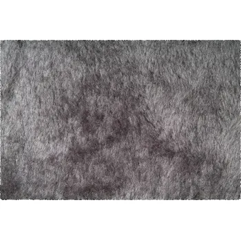 Kožešina, krátký vlas, šedá, látky, metráž