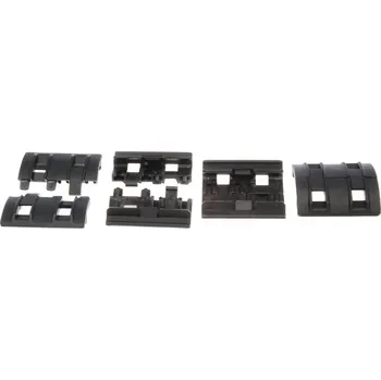 Krytky na RIS lišty XTM, černé, 8 ks, Magpul PTS