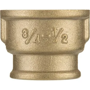 Fitinka Nátrubek redukovaný mosazný 3/4"x1/2"