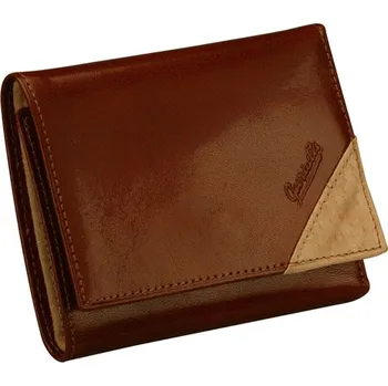 Peněženka BELLO Guriatti - peněženka kožená, unisex, hnědá