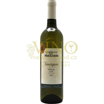 Sauvignon 2012, kabinetní, suché víno 0.75 l, Vinařství pod Hradem
