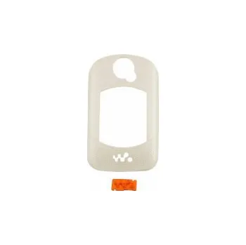 Náhradní kryt pro mobilní telefon originální přední kryt Sony Ericsson W300i bílá bílá