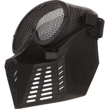 Pleťová maska Ochranná maska malá se síťkou, černá, ACM