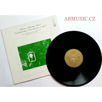 Hudba LP Johann Sebastian Bach - Orchestersuiten Overturen 2 & 4 Gold Label