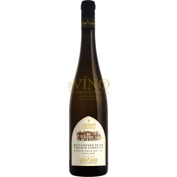 Víno - CHATEAU LEDNICE Pohádkové Rulandské šedé + Tramín červený 2013 moravské zemské víno, polosladké 0,75 l