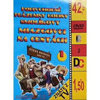 DVD film Podivuhodné prázdniny rodiny Smolíkovy 1