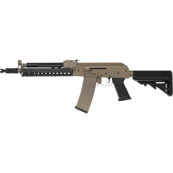 Airsoftová zbraň AK-105 RAS Tactical, ocel, TAN, Cyma, CM.040I