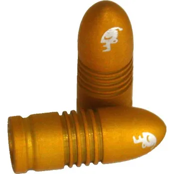 Duše na kolo Shaman Patrony na ventilky, zlaté, balení 2ks