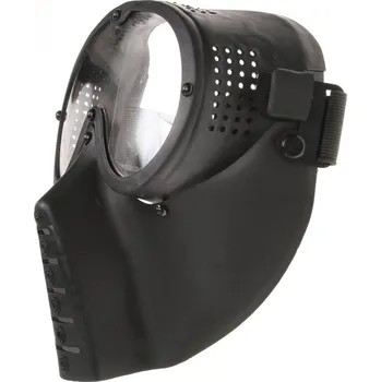 Pleťová maska Ochranná maska malá se zorníkem, černá, ACM