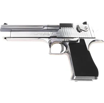 Airsoftová zbraň Desert Eagle .50AE, chrom, GBB, Tokyo Marui