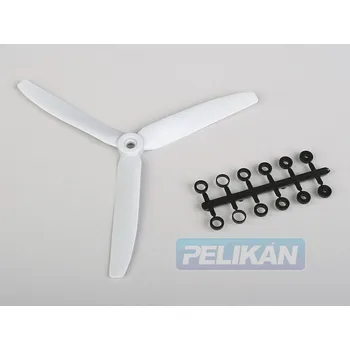 RC vybavení Vrtule GWS HD 8x4 šedá 3-listá