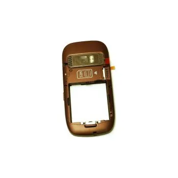 originální střední rám Nokia C7-00 hnědá lilek 0257548