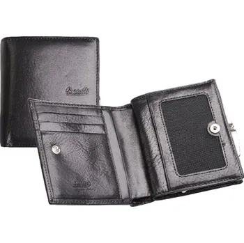 Peněženka AGGRESIVO Guriatti - dámská kožená peněženka, černá