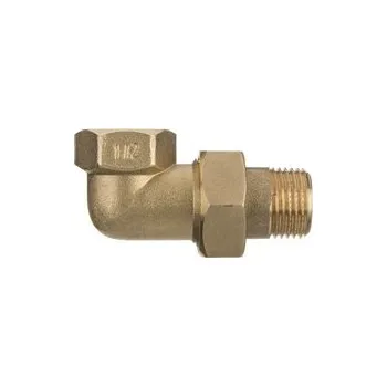 Fitinka Holandské šroubení mosazné rohové 3/8"