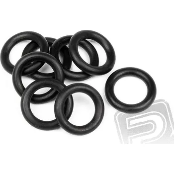 RC model auta O Kroužek 7x11x2.0mm (černý/8ks)