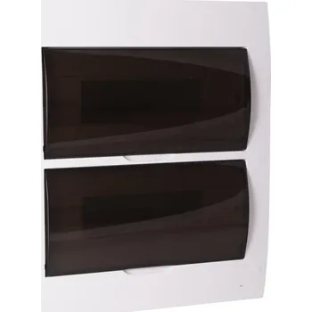 Rozvaděč ROZVADĚČ PLASTOVÝ 2x12 pozic DO STĚNY